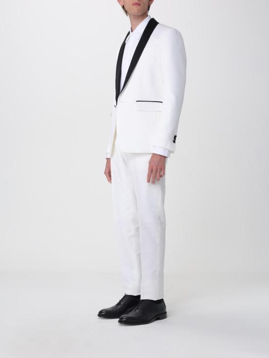 26SS 디스퀘어드2 수트 세트 S74FT0502S36606 100 White - DSQUARED2