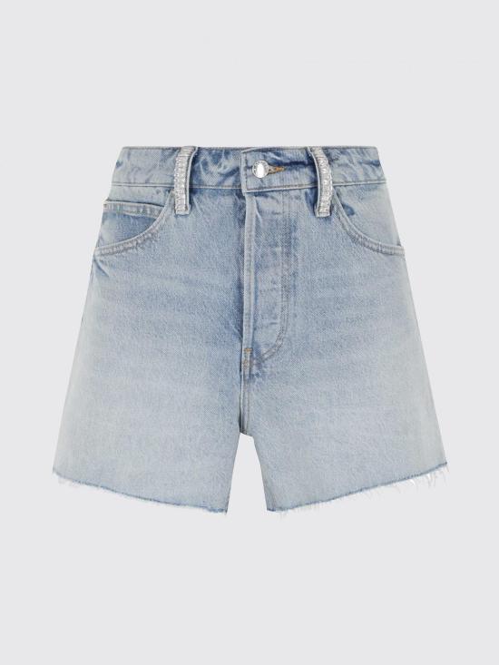 26SS 알렉산더 왕 숏팬츠 4DC1264957 470C Stone Washed - ALEXANDER WANG