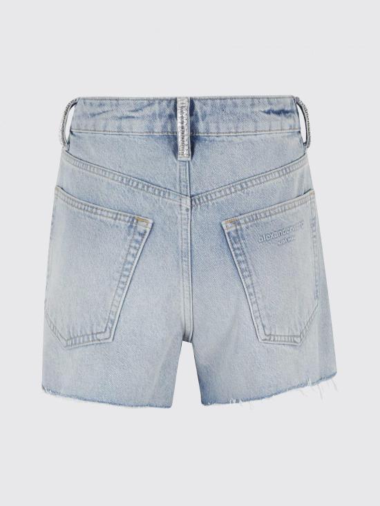 26SS 알렉산더 왕 숏팬츠 4DC1264957 470C Stone Washed - ALEXANDER WANG