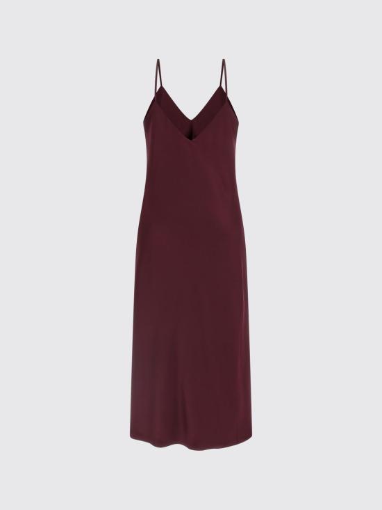 26SS 노마카말리 롱 원피스 ST4253SAB47043 BORDEAUX Burgundy - NORMA KAMALI