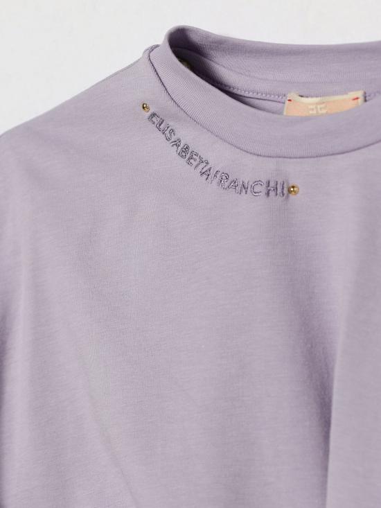 26SS [키즈] 엘리자베타프랜치 티셔츠 EGTS1140JE006 8023 Lilac - ELISABETTA FRANCHI