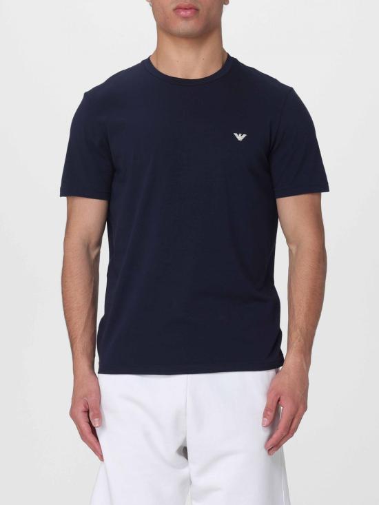 26SS 엠포리오 아르마니 반팔 티셔츠 EM000391AF18881 MB088 Blue 1