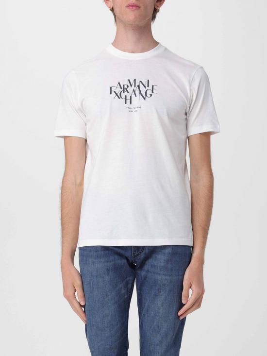 26SS 알마니 반팔 티셔츠 XM002782AF10356 U0009 White