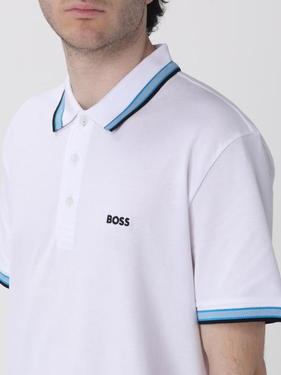 26SS 보스 폴로 티셔츠 50469055 113 Ivory - BOSS
