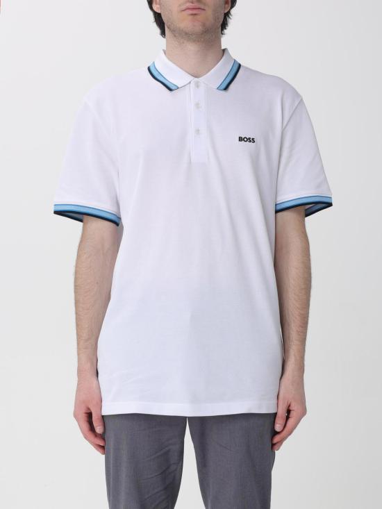 26SS 보스 폴로 티셔츠 50469055 113 Ivory