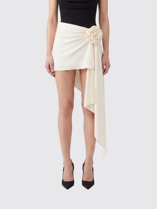 26SS 마그다뷰트림 스커트 634425 CREAM White