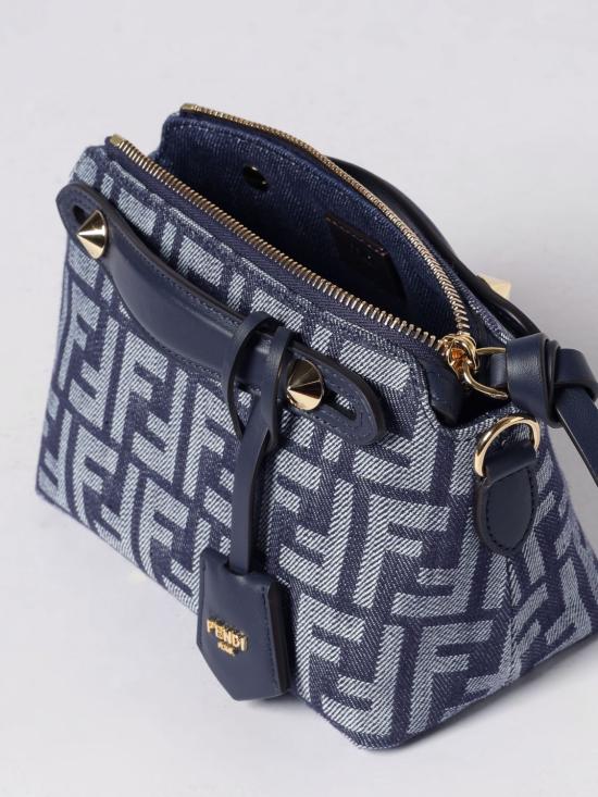 26SS 펜디 토트백 8BS098AWVA F0NAP Blue - FENDI