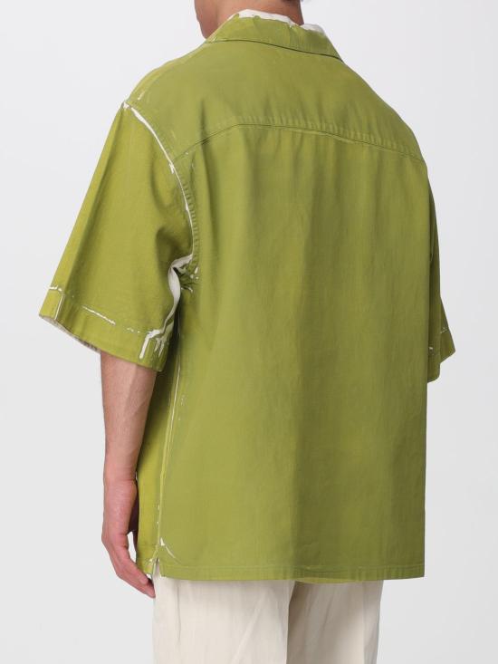 26SS 마르니 반팔 셔츠 CUJU0017A2USCY64 PRV15 Lime - MARNI