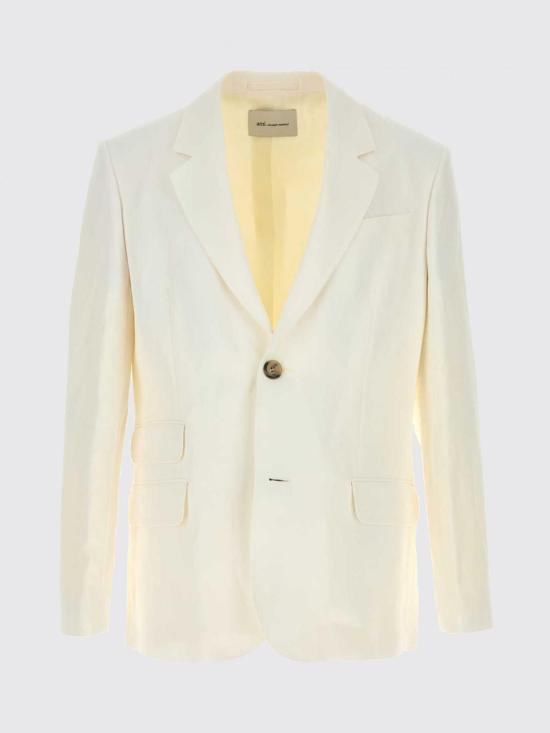 26SS 아미 자켓 HBV763VI0052 136 White - AMI