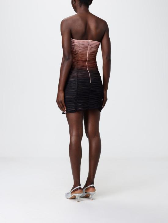 26SS 엘리자베타프랜치 롱 원피스 AB83062E2 FF1 Nude - ELISABETTA FRANCHI