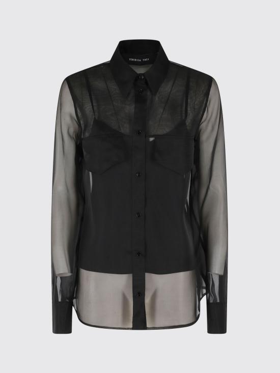 26SS 페데리카 토시 블라우스 41108409 29 Black - FEDERICA TOSI