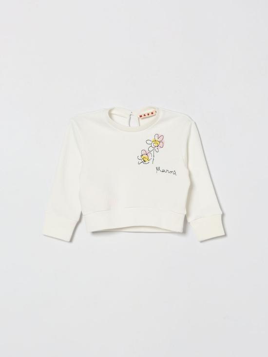 26SS [키즈] 마르니 티셔츠 M01643M00SH 0M100 White