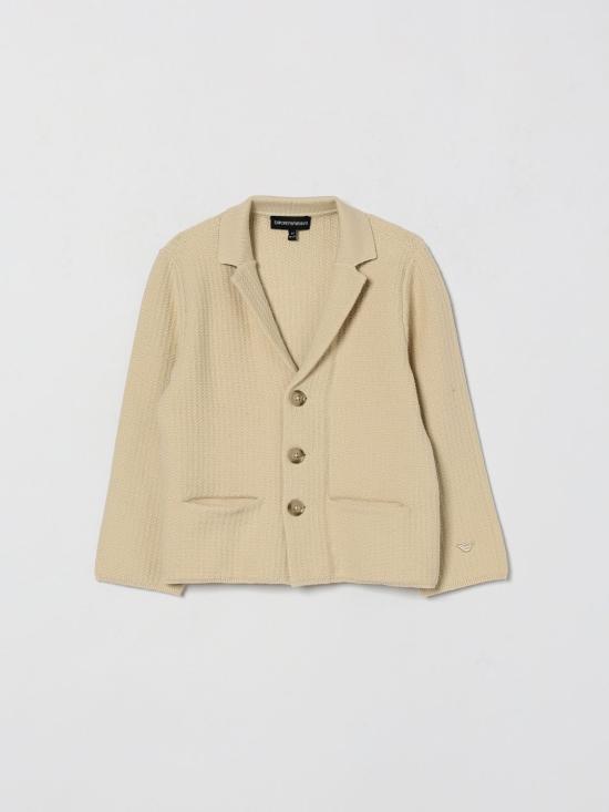 26SS [키즈] 엠포리오 아르마니 캐주얼 자켓 EB001215AF23408 U1156 Cream