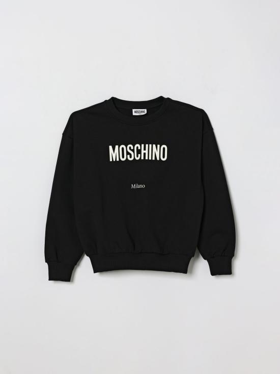 26SS [키즈] 모스키노 풀오버 HUF09NLCA32 60100 Black