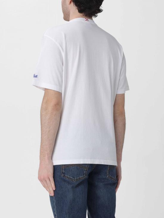 26SS 세인트바쓰 반팔 티셔츠 POT0001 00321L White - MC2 SAINT BARTH