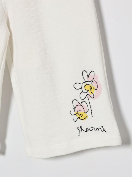 26SS [키즈] 마르니 팬츠 M01651M00SH 0M100 White - MARNI