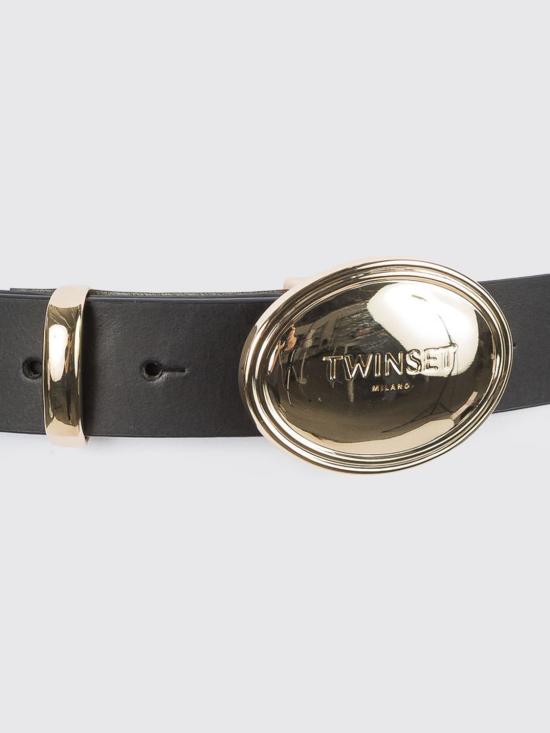 26SS 트윈셋 레귤러 벨트 261TA4130 00006 Black - TWINSET