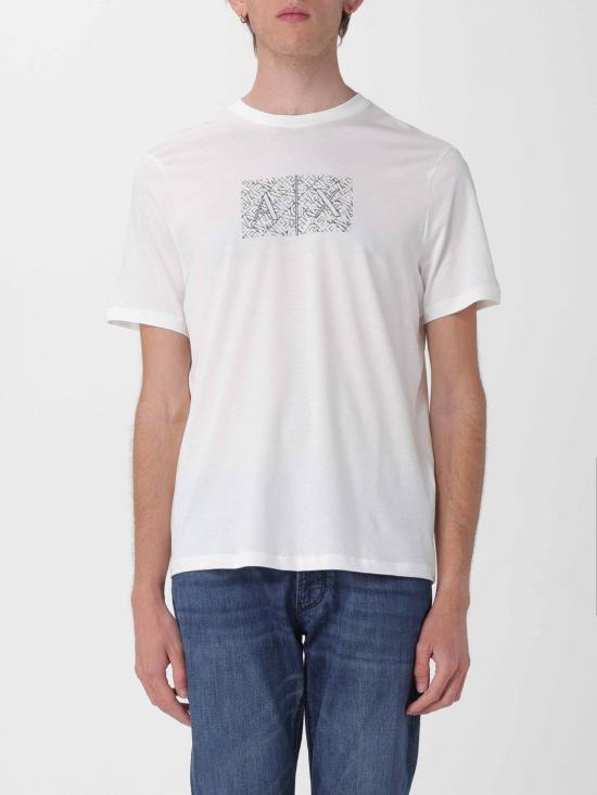 26SS 알마니 반팔 티셔츠 XM002784AF10356 U0009 White