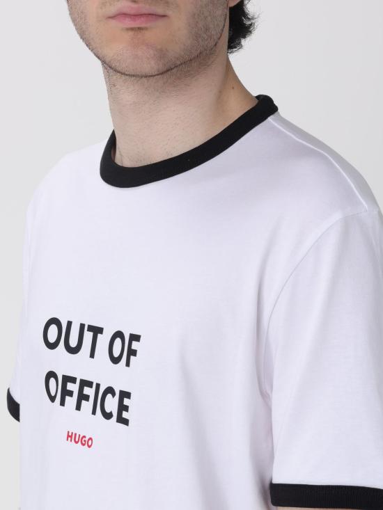 26SS 휴고보스 반팔 티셔츠 50556545 100 White - HUGO BOSS