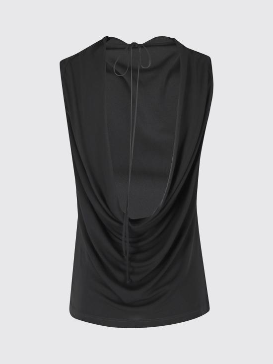 26SS 세미쿠튀르 탑 S6SQ02 Y69 Black - SEMI-COUTURE