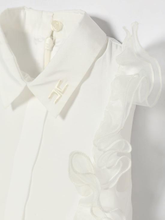 26SS [키즈] 엘리자베타프랜치 원피스 EGAB2310TV033 0004 White - ELISABETTA FRANCHI