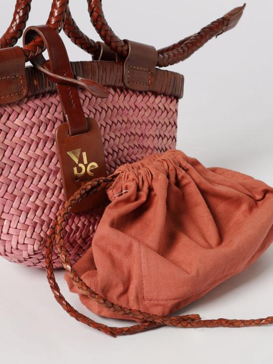 26SS 비페라 토트백 CAUGUIN FRAME PINK COGNAC Pink - VIPERA