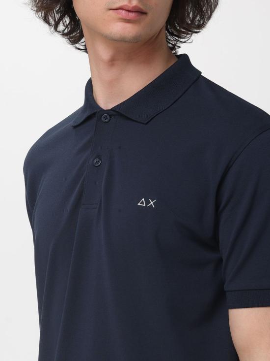 26SS 썬 68 폴로 티셔츠 A36109 07 Navy - SUN 68