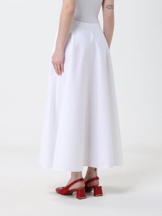 26SS 리비아나 콘티 스커트 L6SK62 A01 0 White - LIVIANA CONTI