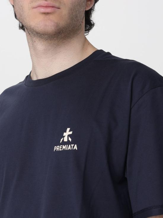 26SS 프리미아타 반팔 티셔츠 PA1050 VINTAGE INDIGO Blue - PREMIATA