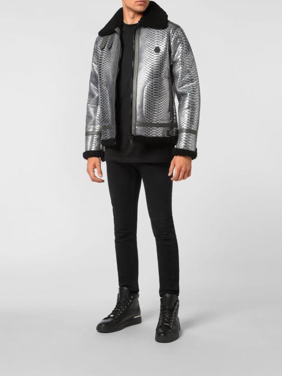 26SS 필립 플레인 자켓 AABCMLB1681PLE029P 70 Silver - PHILIPP PLEIN