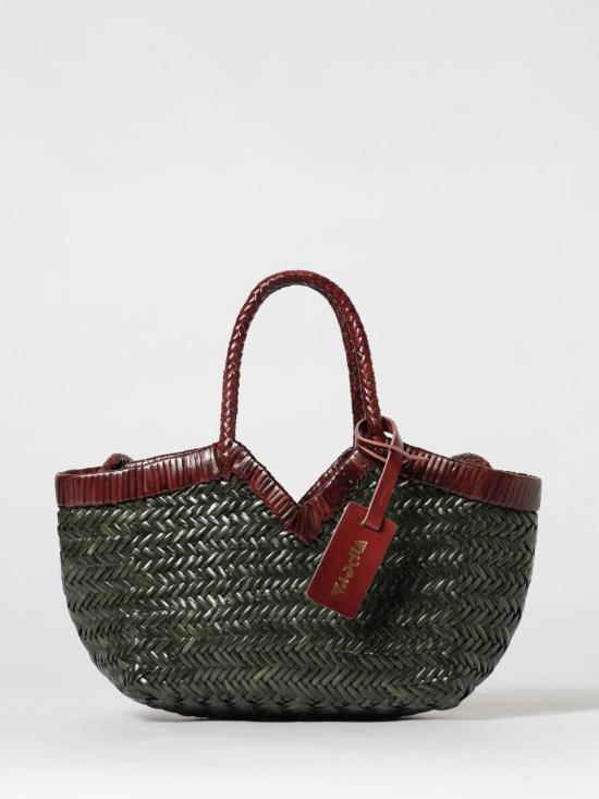 26SS 비페라 토트백 MONET FRAME MOSS CHOCOLATE Green