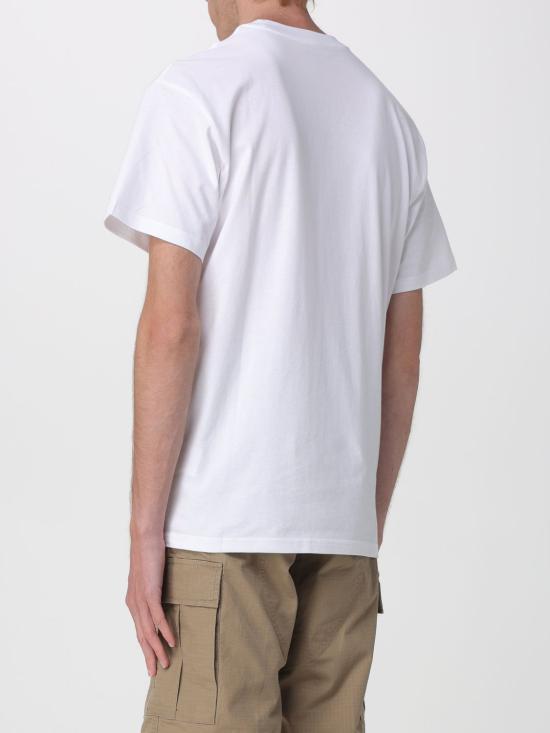 26SS 칼하트 WIP 포켓 하트 티셔츠 I032128 1WZXX White 1 - CARHARTT WIP
