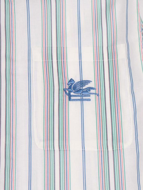 26SS [키즈] 에트로 셔츠 GY5P80M0083 101VE White - ETRO