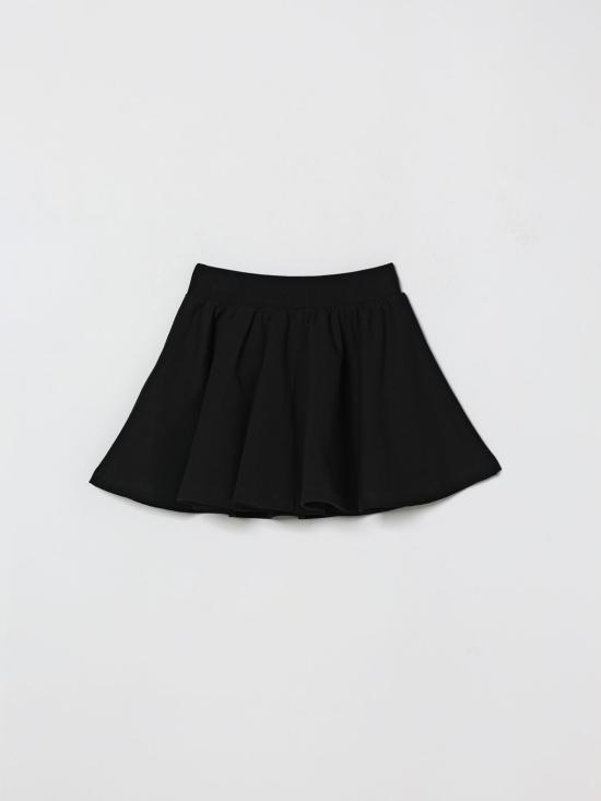 26SS [키즈] 모스키노 스커트 HDJ047LCA19 60100 Black - MOSCHINO