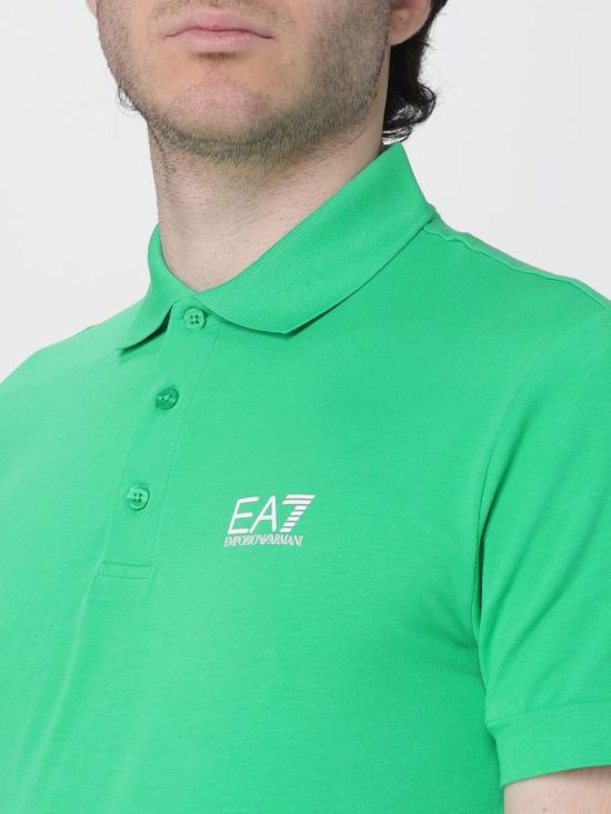 26SS 엠포리오 아르마니 폴로 티셔츠 8NPF14PJVQZ U7289 Green - EMPORIO ARMANI