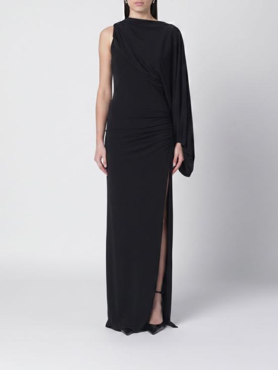 26SS 안다마네 롱 원피스 T190123ATJP073 BLK Black