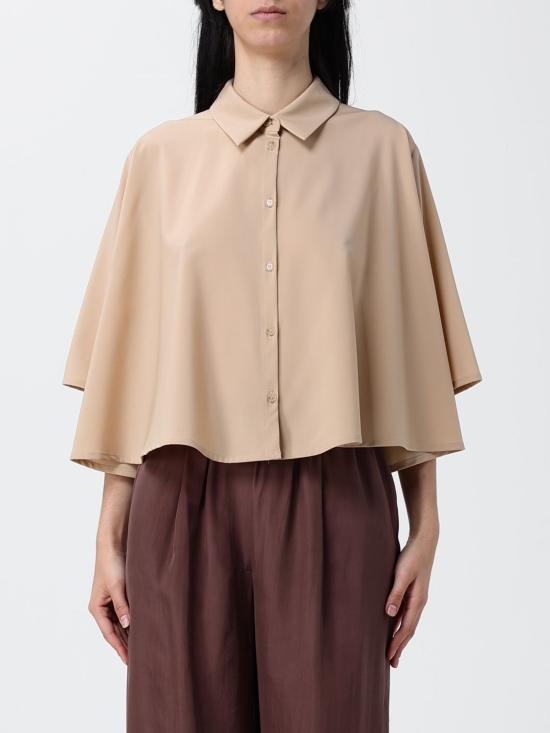 26SS 알리지 블라우스 116240P6016 PELLE Brown