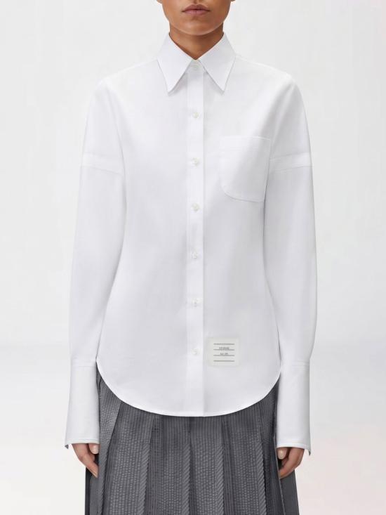 26SS 톰브라운 셔츠 FLR005OF1004 100 White