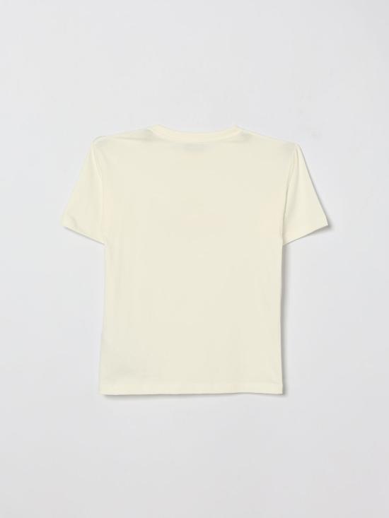 26SS [키즈] 모스키노 티셔츠 HDM074LBA00 10063 Yellow Cream - MOSCHINO