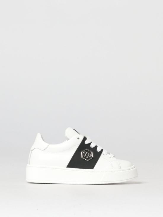 26SS [키즈] 필립 플레인 슈즈 83219 01 White