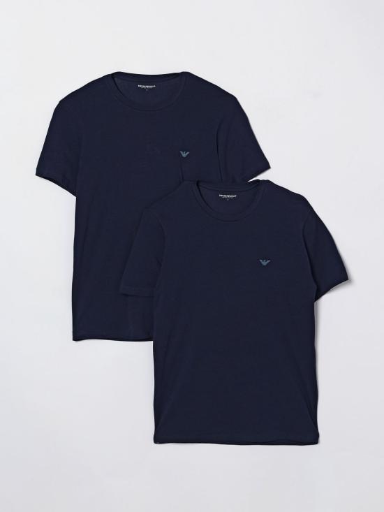 26SS 엠포리오 아르마니 반팔 티셔츠 EM000391AF18881 MB143 Blue - EMPORIO ARMANI