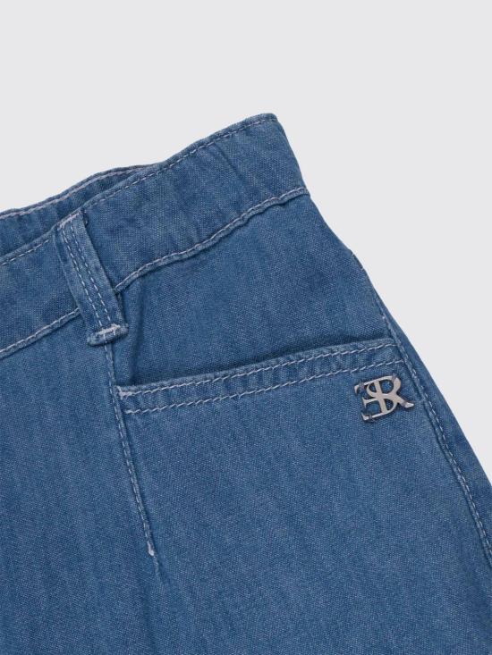 26SS [키즈] 에르마노 설비노 진 Z9G4127736 0055 Blue - ERMANNO SCERVINO