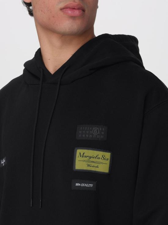 26SS MM6 메종마르지엘라 긴팔 티셔츠 S52GU0255M25025 900 Black - MM6 MAISON MARGIELA