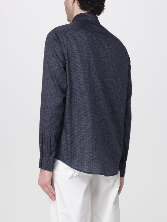 26SS 알마니 긴팔 셔츠 XM001942AF19194 FB436 Blue - ARMANI