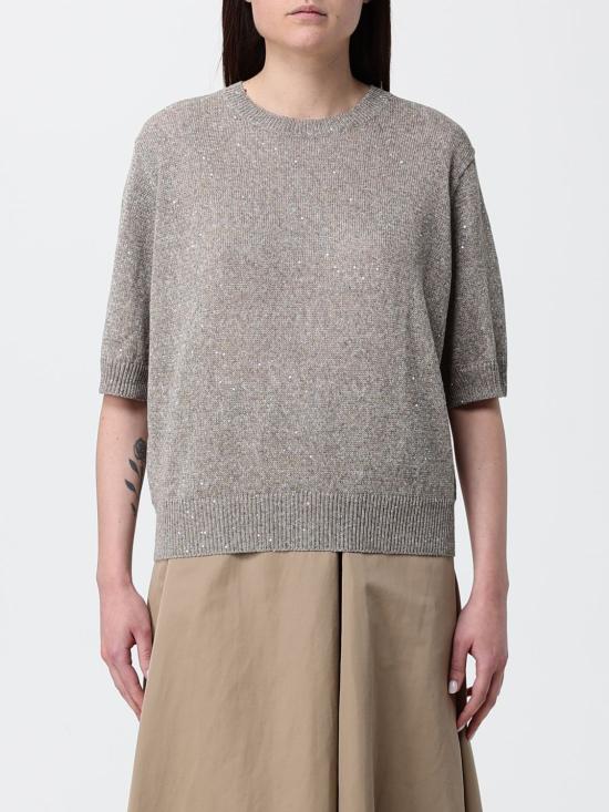 26SS 브루넬로 쿠치넬리 스웨터 M58772800 CTM80 Brown