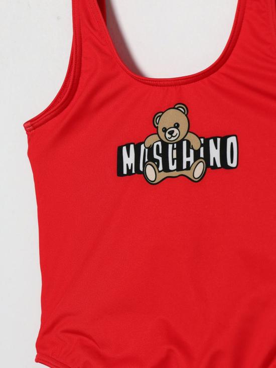 26SS [키즈] 모스키노 스윔팬츠 H2L00BLKA11 50109 Red - MOSCHINO