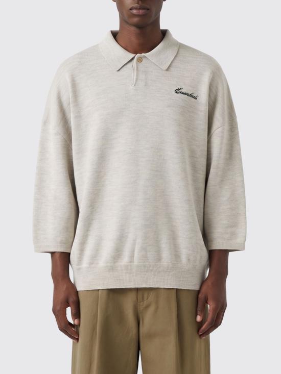 26SS 피어오브갓 폴로 티셔츠 192SP266963F OATMEALHEATHER White