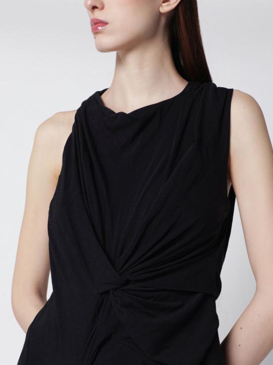 26SS 엔타이어 스튜디오 롱 원피스 ESSS26DR02908 6251 Black - ENTIRE STUDIOS