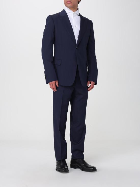 26SS 엠포리오 아르마니 수트 세트 EM000471TE20478 OB003 Blue - EMPORIO ARMANI