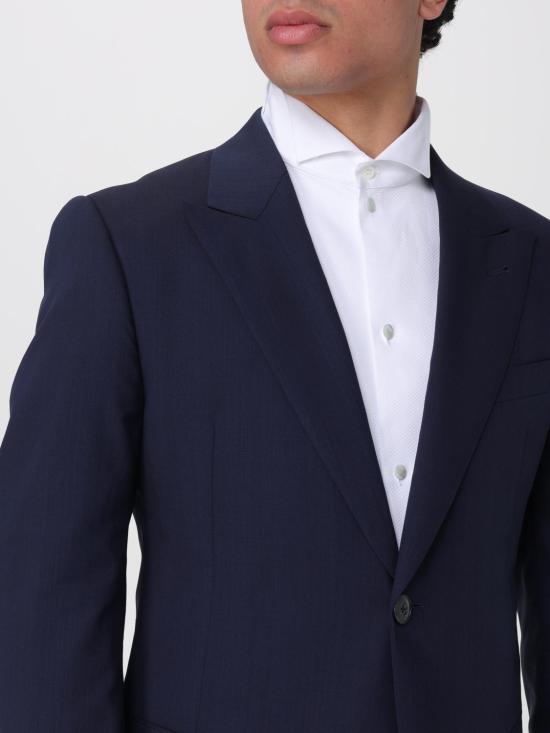 26SS 엠포리오 아르마니 수트 세트 EM000471TE20478 OB003 Blue - EMPORIO ARMANI